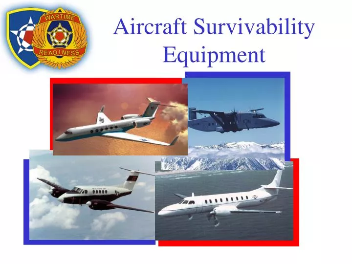 aircraft survivability equipment