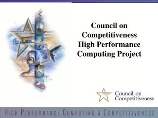 Council on Competitiveness High Performance Computing Project