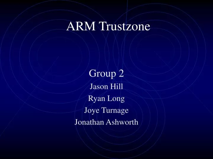 arm trustzone