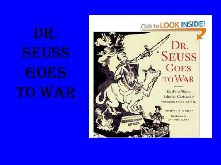dr seuss goes to war
