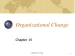 Organizational Change - slide 1