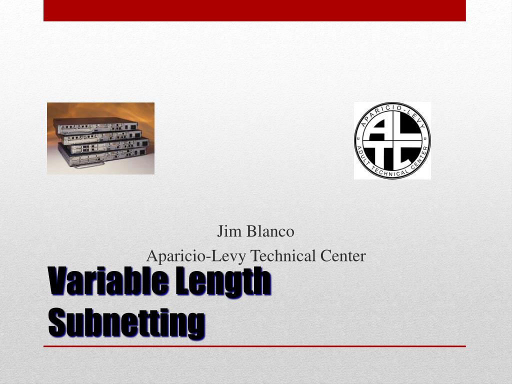 PPT - Variable Length Subnetting PowerPoint Presentation, free download ...