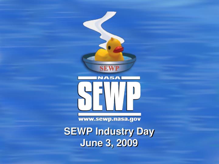 sewp industry day june 3 2009