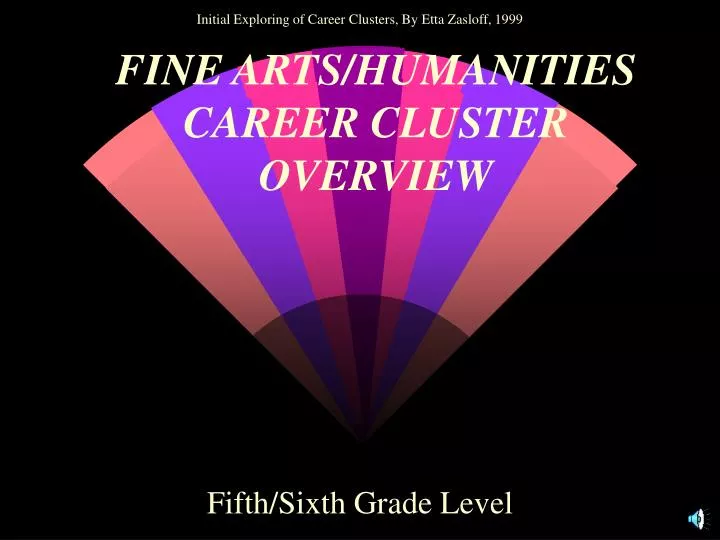 fine arts humanities career cluster overview
