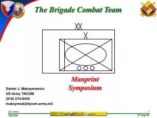 The Brigade Combat Team