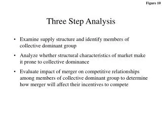 Three Step Analysis