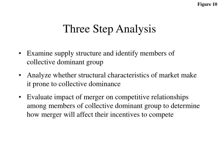 three step analysis