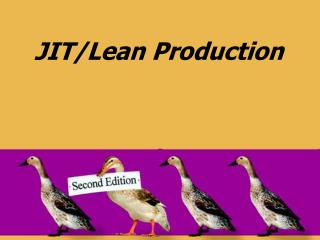 JIT/Lean Production