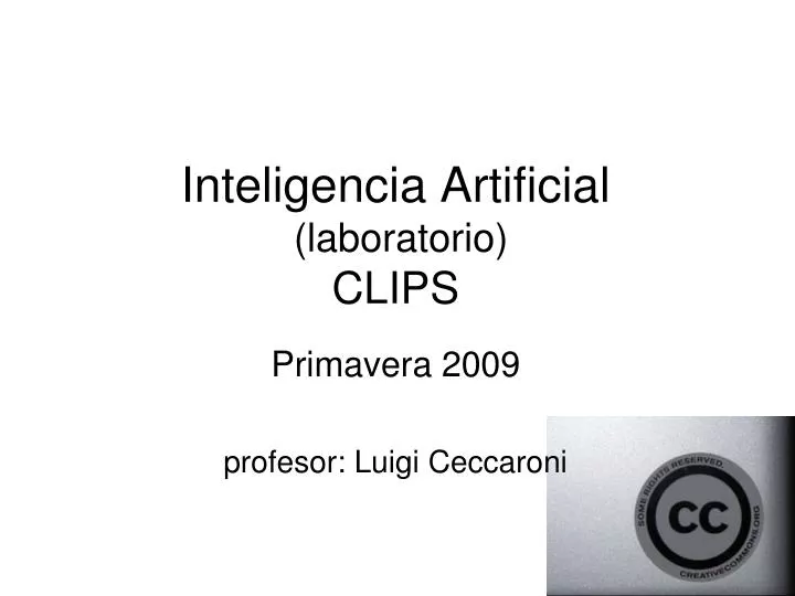inteligencia artificial laboratorio clips