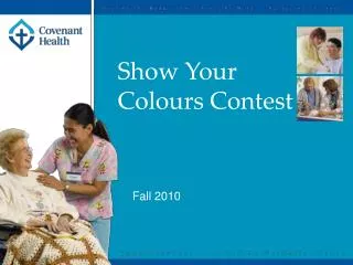 Show Your Colours Contest