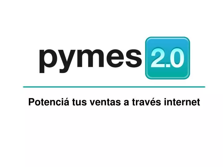 pymes 2 0