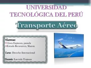 UNIVERSIDAD TECNOLÓGICA DEL PERÚ