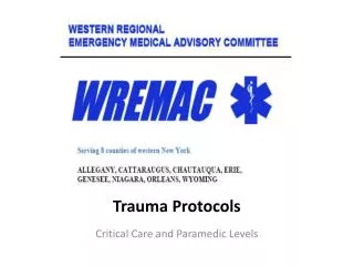 Trauma Protocols
