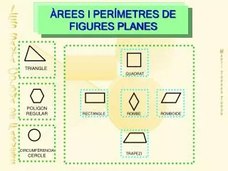 rees i per metres de figures planes