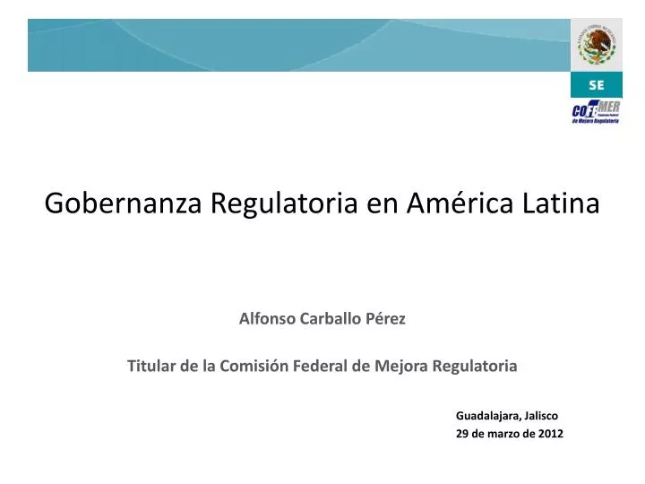 gobernanza regulatoria en am rica latina