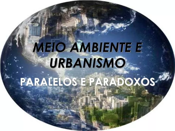 meio ambiente e urbanismo