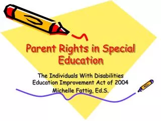 Parent Rights in Special Education