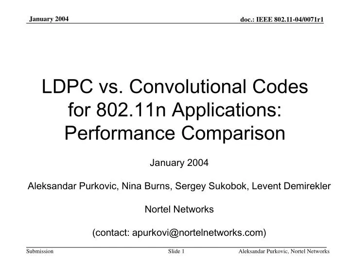 ldpc vs convolutional codes for 802 11n applications performance comparison