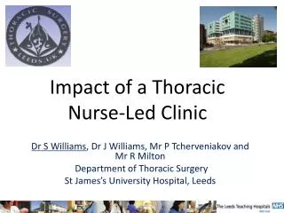 Impact of a Thoracic Nurse-Led Clinic