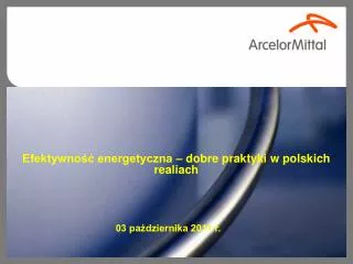 Efektywność energetyczna – dobre praktyki w polskich realiach