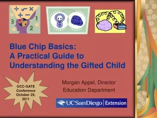 Blue Chip Basics: A Practical Guide to Understanding the Gifted Child