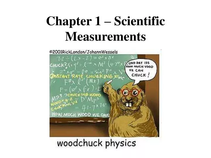 chapter 1 scientific measurements