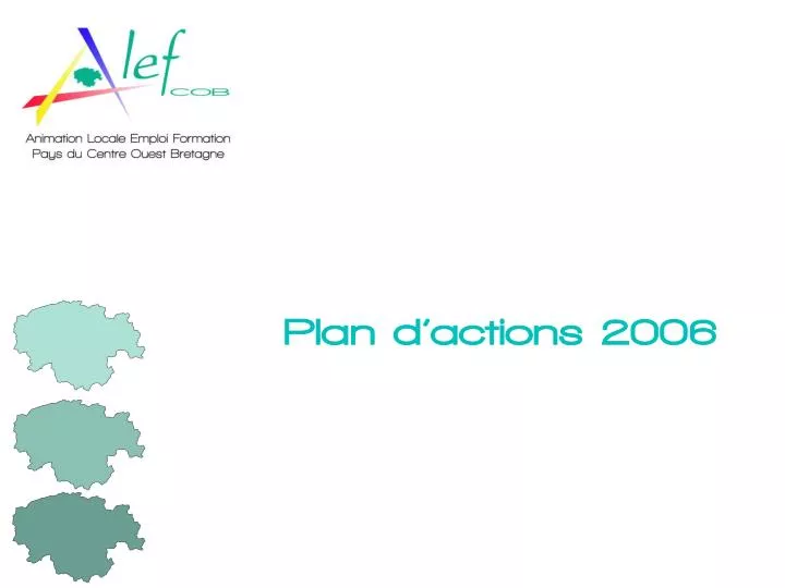 plan d actions 2006