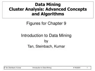 Data Mining Cluster Analysis: Advanced Concepts and Algorithms