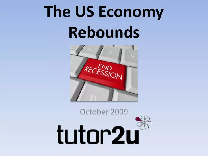 the us economy rebounds