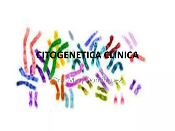 citogenetica clinica