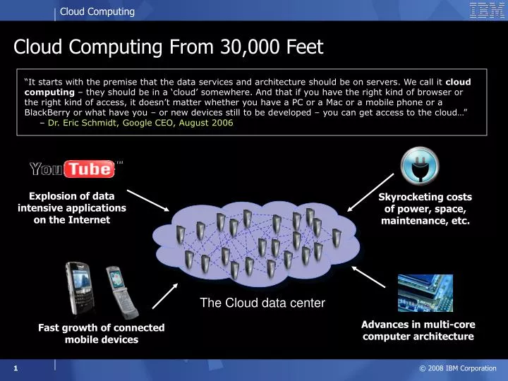 cloud computing from 30 000 feet