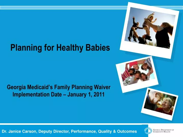 planning for healthy babies