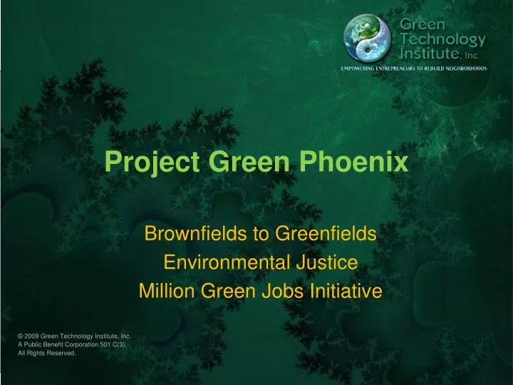 project green phoenix