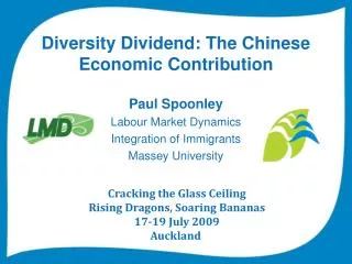 Diversity Dividend: The Chinese Economic Contribution