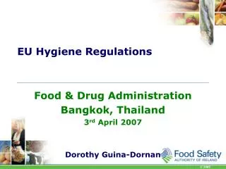 EU Hygiene Regulations