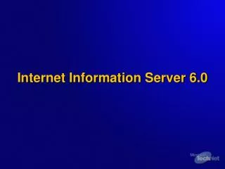 Internet Information Server 6.0
