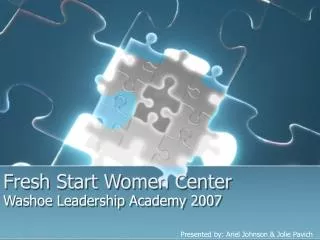 Fresh Start Women Center