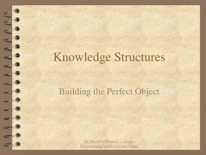 knowledge structures