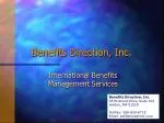 Benefits Direction, Inc. - slide 1