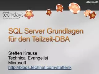 sql server grundlagen f r den teilzeit dba