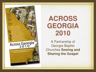 ACROSS GEORGIA 2010