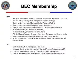 BEC Membership