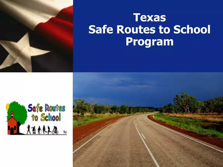 texas safe routes to school program