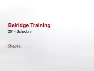 Belridge Training