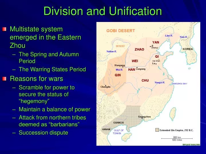 division and unification