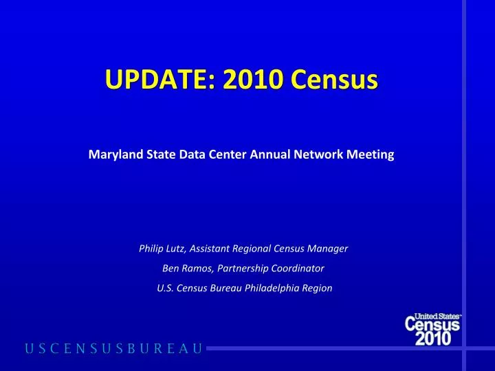 update 2010 census
