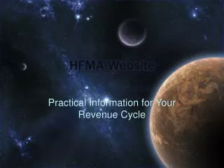 HFMA Website