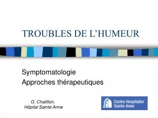 troubles de l humeur