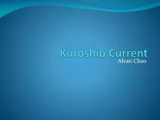 Kuroshio Current