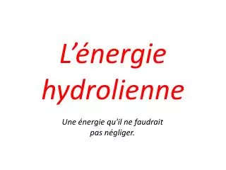 l nergie hydrolienne